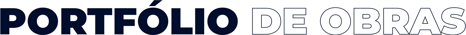 Portfólio de obras
